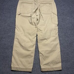 Ridgecut Toughwear Pants Mens Tag 40x32 Tan Brown Double Knee Ripstop